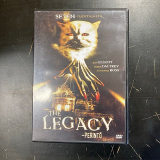 Legacy - perintö DVD (VG/VG+) -kauhu-